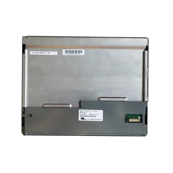 Mitsubishi AA104VH12 original panel, rear view with manufacturer label