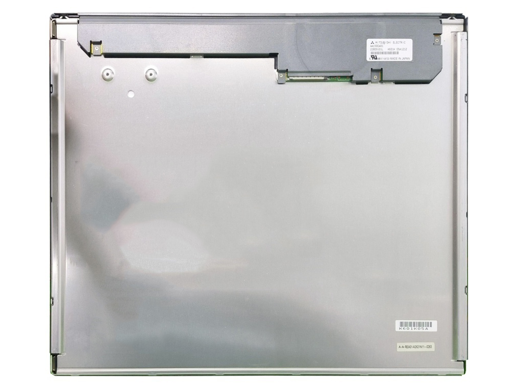 Mitsubishi AA190EA01 original panel, rear view with manufacturer label