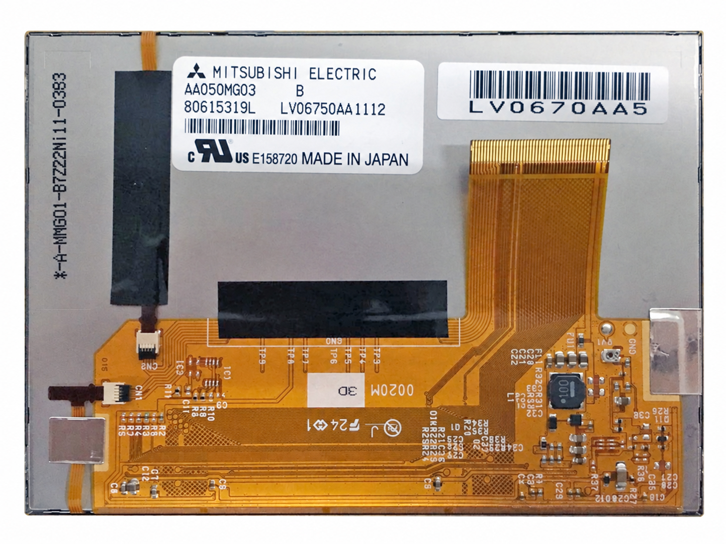 AA050MG03 model reference