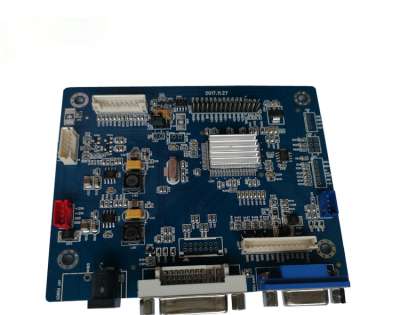 VD58DG wide temperature LCD control board  One VGA input and one DVI input