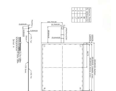 GP-150F-5M-NB04B 5-wire resistive touch screen is suitable for 15-inch Industria