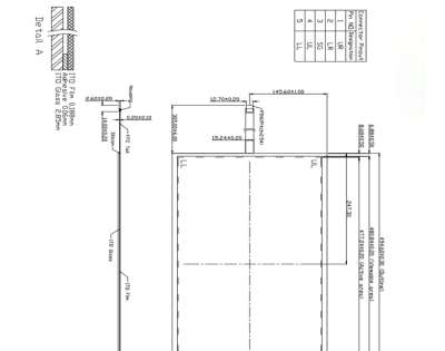 GP-215F-5M-NB01C 5-wire resistive touch screen is suitable for 21.5-inch LCD