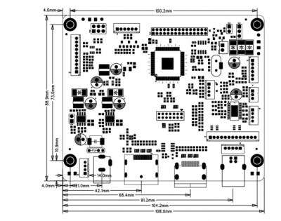 JZ-HP58UWV driver board with 1 DP and 1 HDMI interface, ,Support IR remote contr
