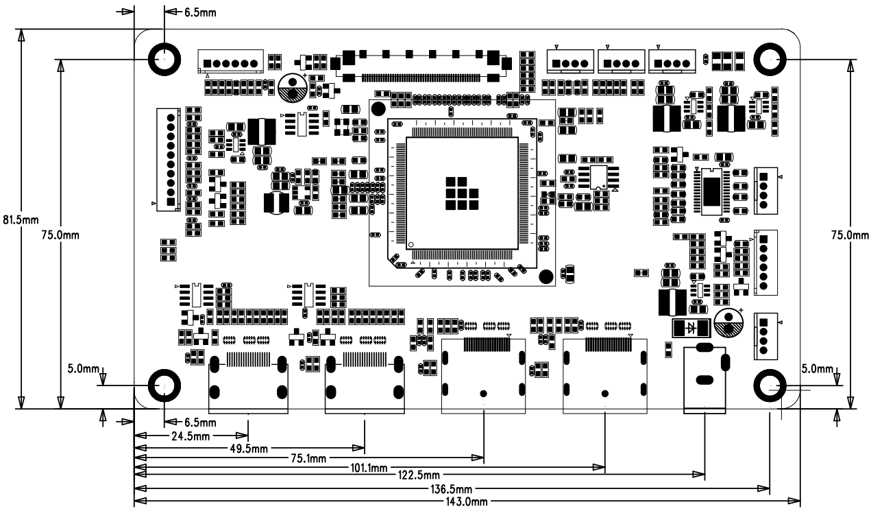 JZ-HP98 CONTROLLER DIMENSIONS 