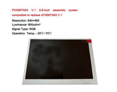 PC056TN53 V.1 5.6 inch 640 * 480TFT LCD module compatible with AT056TN53 V.1