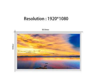 TIANMA 15.6" P1560FHF3MB00 Industrial LCD | eDP Interface TFT Display